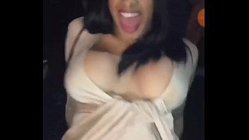 cardi B tits out upskirt nude boobs