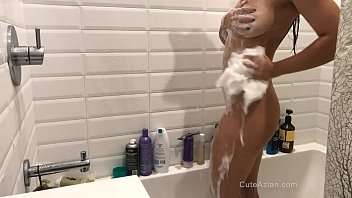 Korean Teen Wet T-shirt and Bath more at CuteAzian.com