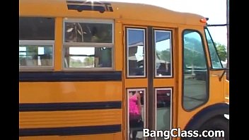 School bus driver fucking teen girl