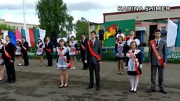 Russian school dance #14 - YouTube.MP4