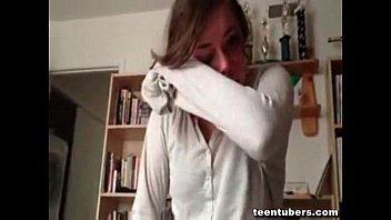 Teen Cutie First Taste of Man Juice