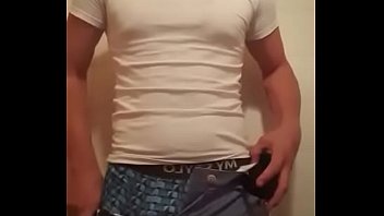 Cute Argentinian man shows his big cock in video