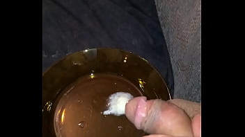 frozen cum eating