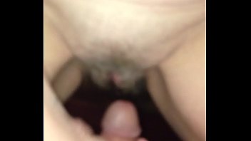 Wife jerked me off on her clit & pussy