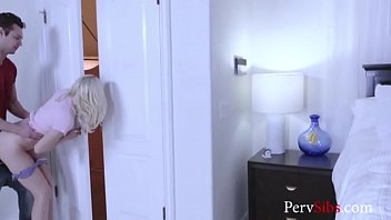 Blonde Teen Sister Punished & Repays Brothers- Chloe Cherry