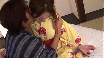 Sakura Hirota and her guy touching and fucking