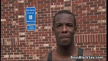 Blacks On Boys - Bareback Black Guy Fuck White Twink Gay Boy 18