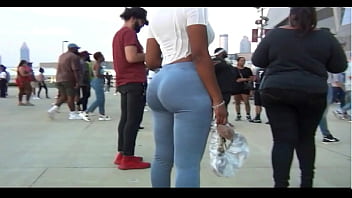 Slim-Thick Booty at Kanye West Album release concert