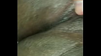 Close up of ebony pussy